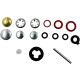 Carburetor Rebuild Kit FOR OMC JOHNSON EVINRUDE - Replacement for: 398729 - 396701 - 392061 - 9-37107 - 18-7222 - 18-7042 - 18 20 25 28 30 35 40 45 48 50 55 60 65 70 75 HP Outboard Motors (With Float) - 392061 - RCMA